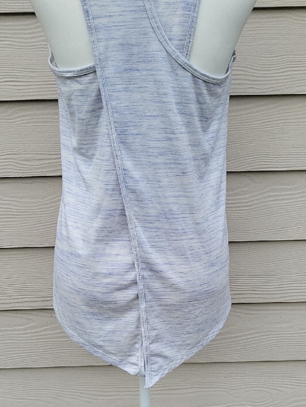 Athleta Lavender Heather Racerback Tank Top Size M Yoga Activewear - Picture 4 of 11